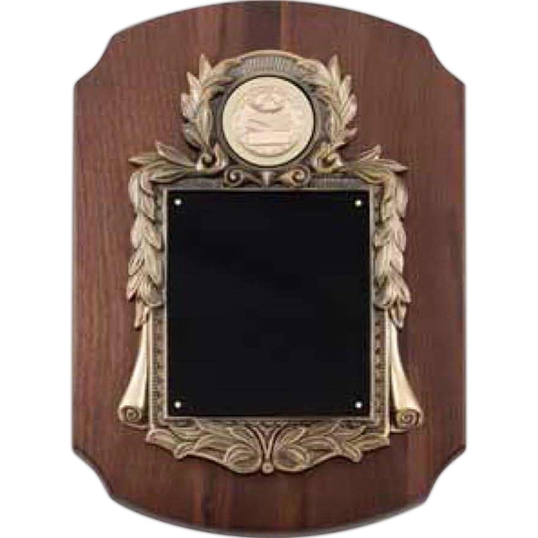 Walnut Plaque - Walnut Plaque - Image 1 of 1