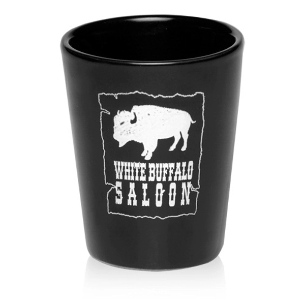 2 oz. Ceramic Shot Glass - 2 oz. Ceramic Shot Glass - Image 1 of 4