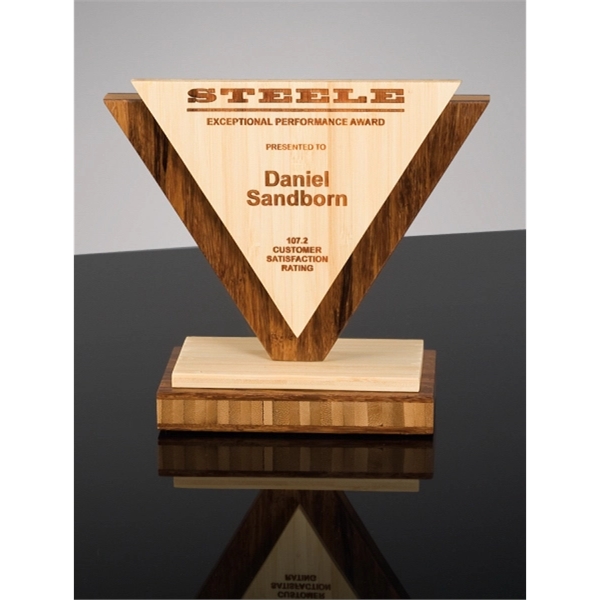Geo Laser Bamboo Desk Award - Geo Laser Bamboo Desk Award - Image 0 of 2