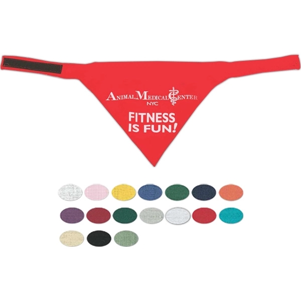 Small Triangle Pet Bandanna w/ Hook and Loop Closure - Small Triangle Pet Bandanna w/ Hook and Loop Closure - Image 0 of 0