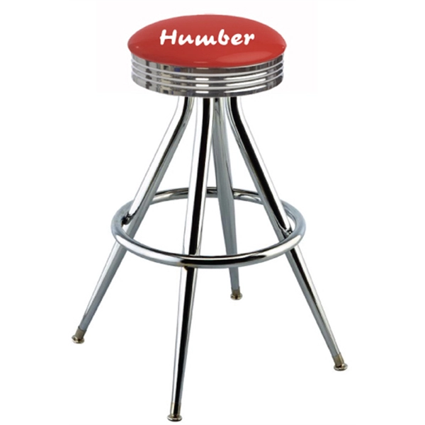 Chrome Swivel Bar Stool - Made in the USA - Chrome Swivel Bar Stool - Made in the USA - Image 0 of 0