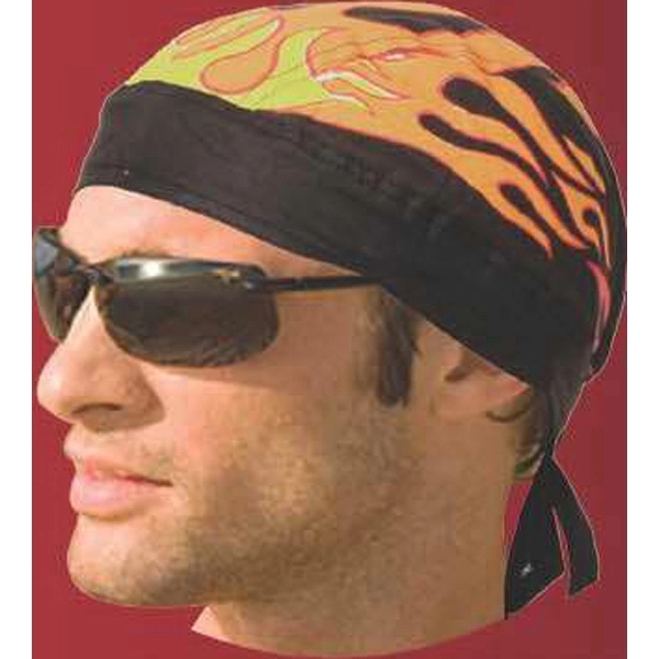 Flame Head Wrap Bandanna - Flame Head Wrap Bandanna - Image 0 of 0