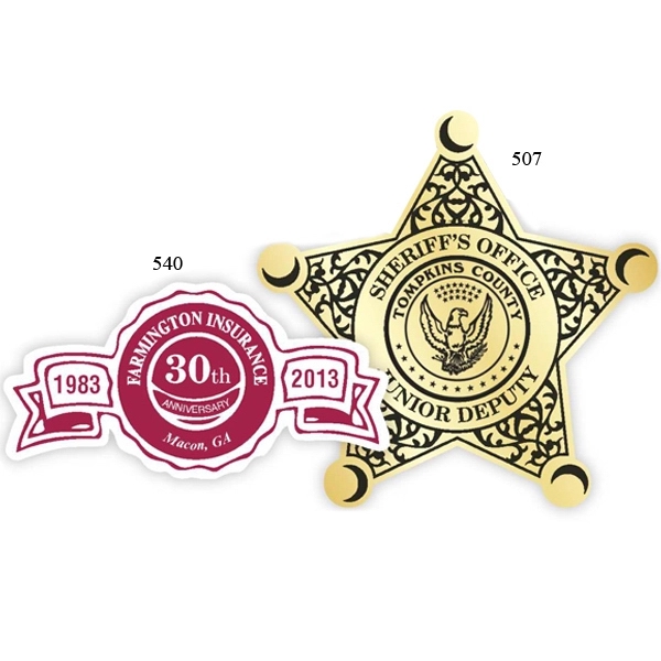 FasTurn® Special Shape Labels - Anniversary - 1C - FasTurn® Special Shape Labels - Anniversary - 1C - Image 0 of 0