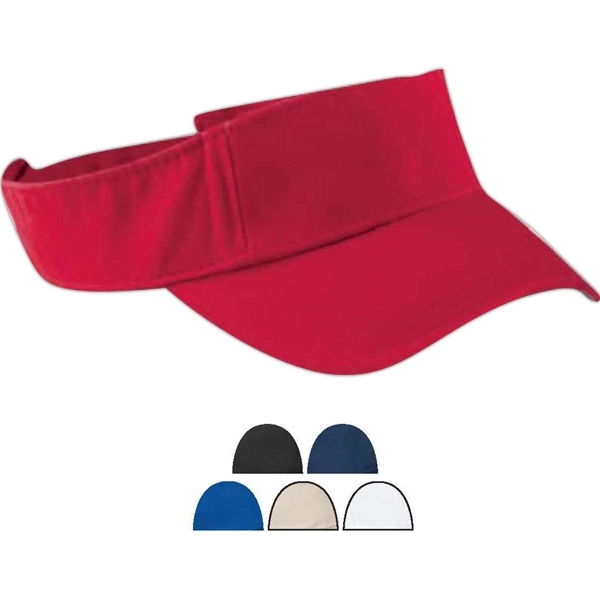 Big Accessories Cotton Twill Visor - Big Accessories Cotton Twill Visor - Image 1 of 12