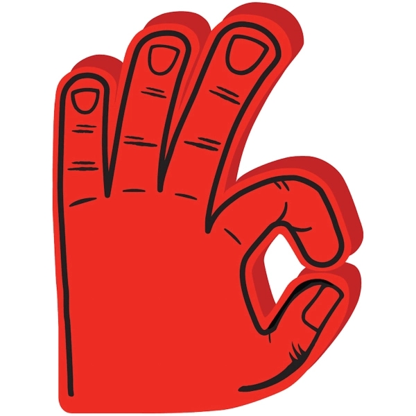 Basketball 3 Point Hand - Basketball 3 Point Hand - Image 1 of 1