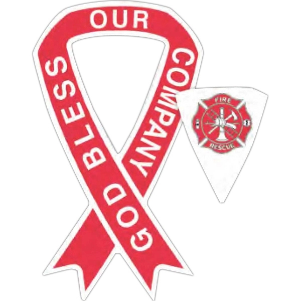 Ribbon Shaped Small Car Magnet - Ribbon Shaped Small Car Magnet - Image 1 of 1