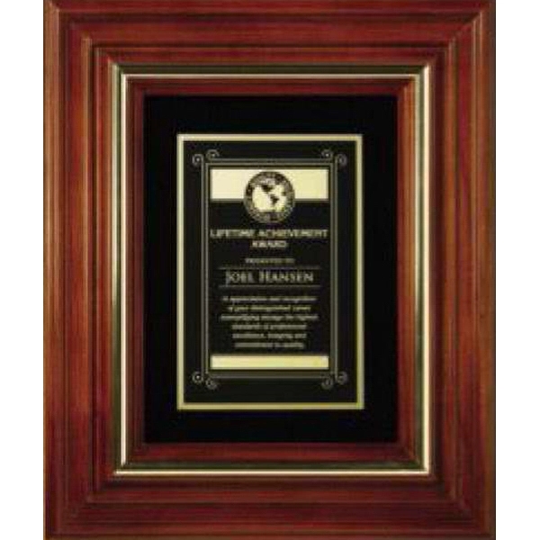 Americana Plaque with Velour - Americana Plaque with Velour - Image 2 of 2