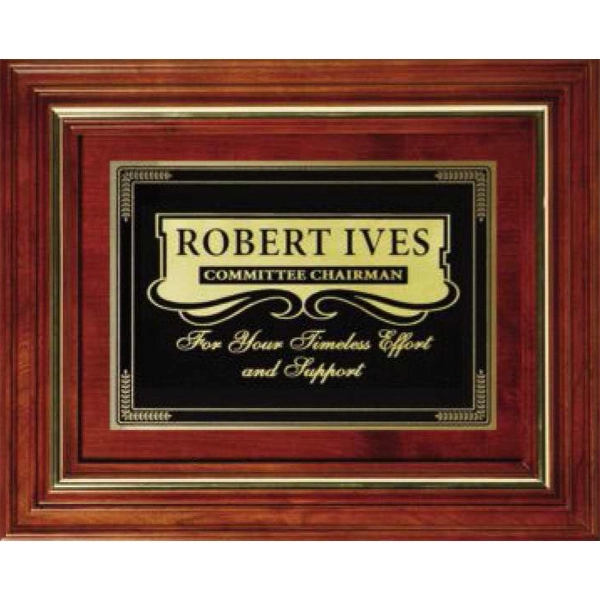 Americana Plaque with Wood Insert - Americana Plaque with Wood Insert - Image 0 of 2