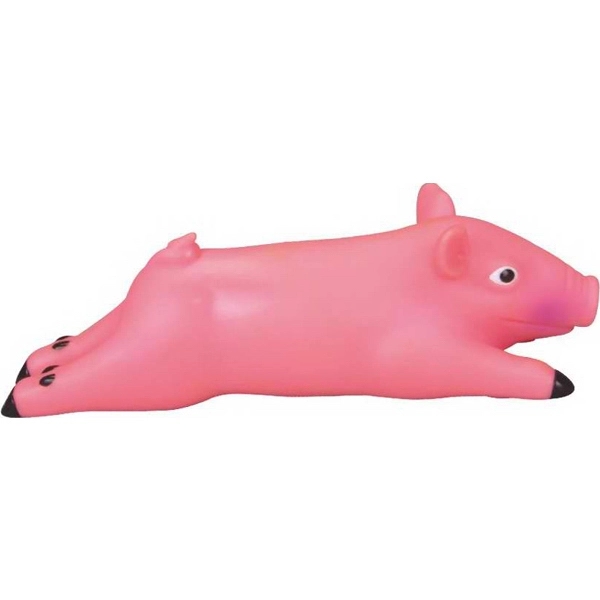 rubber pig dog toy