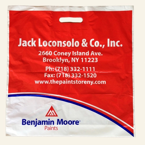 12" x 15" Die Cut Handle Bag - 12" x 15" Die Cut Handle Bag - Image 1 of 1