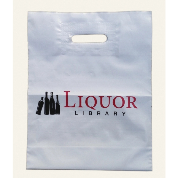12" x 15" Die Cut Handle Bag - 12" x 15" Die Cut Handle Bag - Image 0 of 1