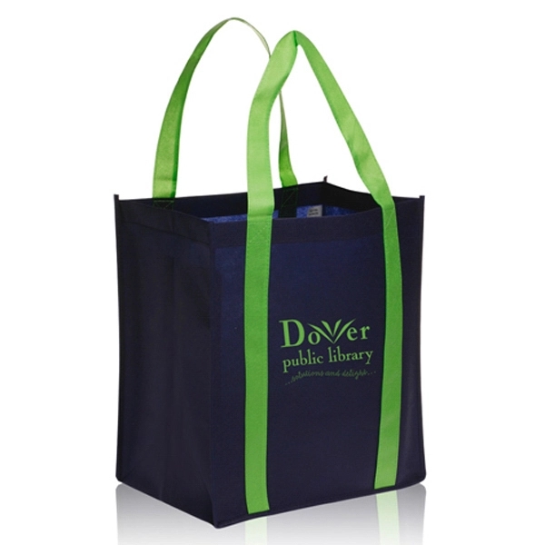 Non-Woven Grocery Tote Bag - Non-Woven Grocery Tote Bag - Image 7 of 17