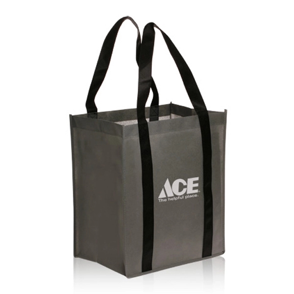 Non-Woven Grocery Tote Bag - Non-Woven Grocery Tote Bag - Image 4 of 17