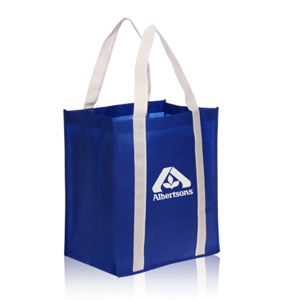 Non-Woven Grocery Tote Bag - Non-Woven Grocery Tote Bag - Image 2 of 17