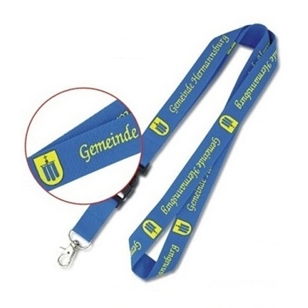 Polyester printed Lanyards - Polyester printed Lanyards - Image 6 of 7