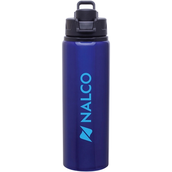 28 oz h2go Surge Single Wall Aluminum Water Bottle w/Spout - 28 oz h2go Surge Single Wall Aluminum Water Bottle w/Spout - Image 3 of 4