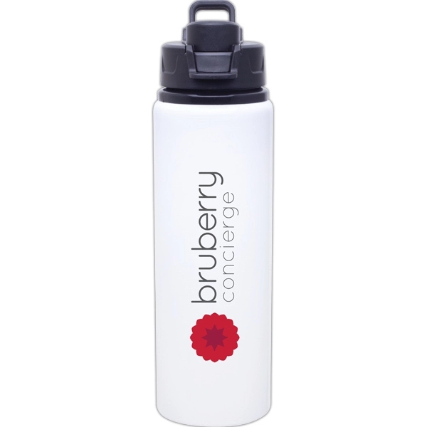 28 oz h2go Surge Single Wall Aluminum Water Bottle w/Spout - 28 oz h2go Surge Single Wall Aluminum Water Bottle w/Spout - Image 1 of 4