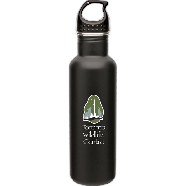 24 oz h2go Bolt Single Wall Stainless Steel Water Bottle - 24 oz h2go Bolt Single Wall Stainless Steel Water Bottle - Image 3 of 3