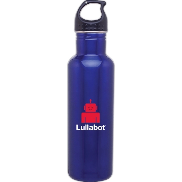 24 oz h2go Bolt Single Wall Stainless Steel Water Bottle - 24 oz h2go Bolt Single Wall Stainless Steel Water Bottle - Image 2 of 3