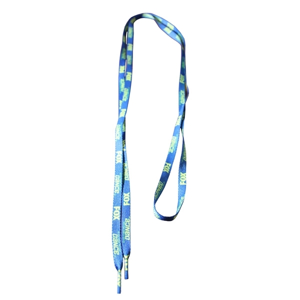 Shoelaces 45 x 3/8" Recycled Poly Dye Sub (Domestic Product) - Shoelaces 45 x 3/8" Recycled Poly Dye Sub (Domestic Product) - Image 0 of 0