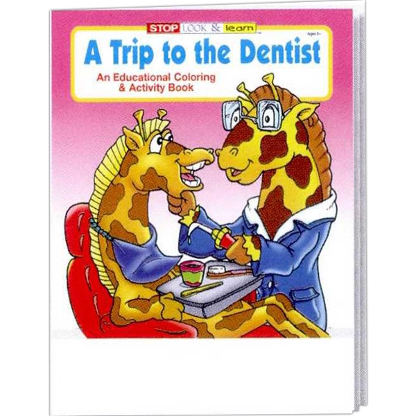 A Trip to the Dentist Coloring and Activity Book - A Trip to the Dentist Coloring and Activity Book - Image 1 of 3