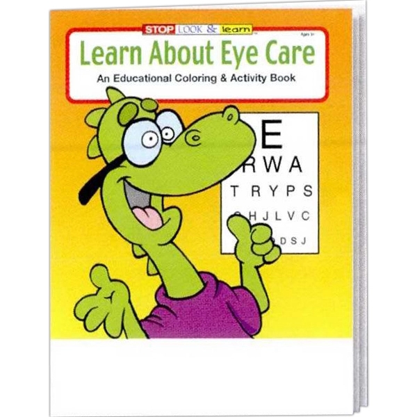 Learn About Eye Care Coloring and Activity Book - Learn About Eye Care Coloring and Activity Book - Image 1 of 2