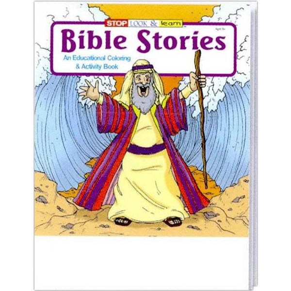 Bible Stories Coloring and Activity Book - Bible Stories Coloring and Activity Book - Image 1 of 2