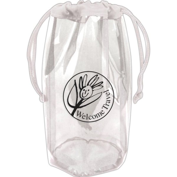 Translucent Drawstring Pvc Tote - Translucent Drawstring Pvc Tote - Image 0 of 1