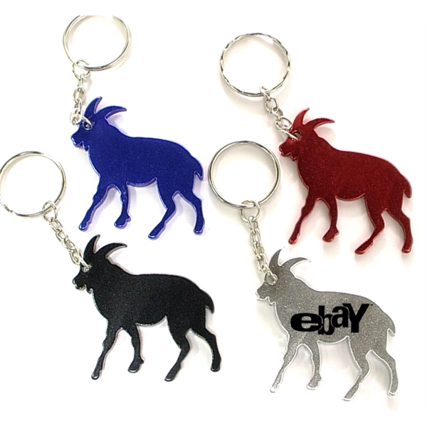 Goat shape bottle opener key chain - Goat shape bottle opener key chain - Image 0 of 4
