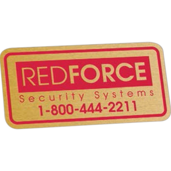 Rectangle Idento Vinyl Identification Decal (1 3/8"x2 3/4")