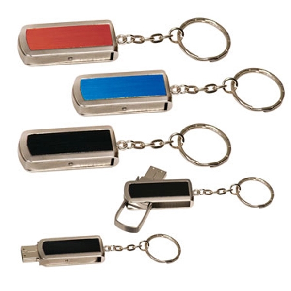 2GB Metal USB Flash Drive Key Ring - 2GB Metal USB Flash Drive Key Ring - Image 0 of 0