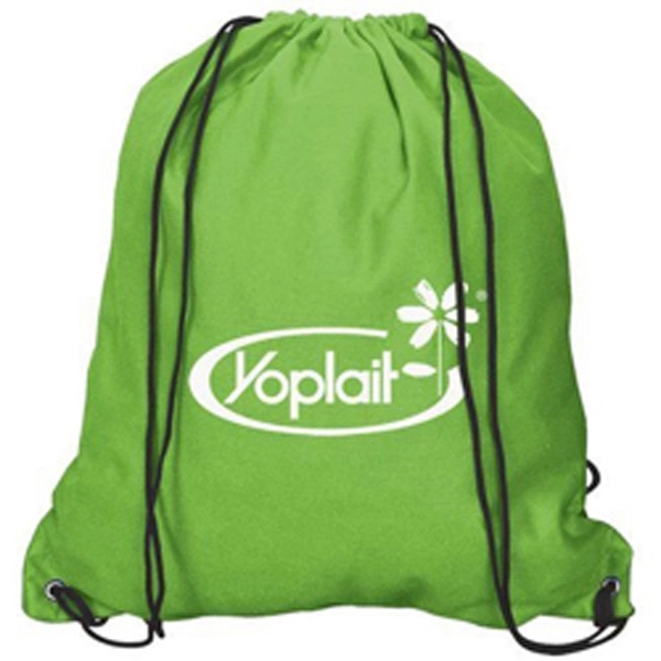 Polyester Drawstring Bag - Polyester Drawstring Bag - Image 4 of 18