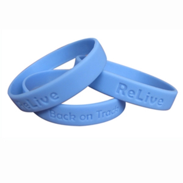 Debossed Silicone Wristband - Debossed Silicone Wristband - Image 1 of 1