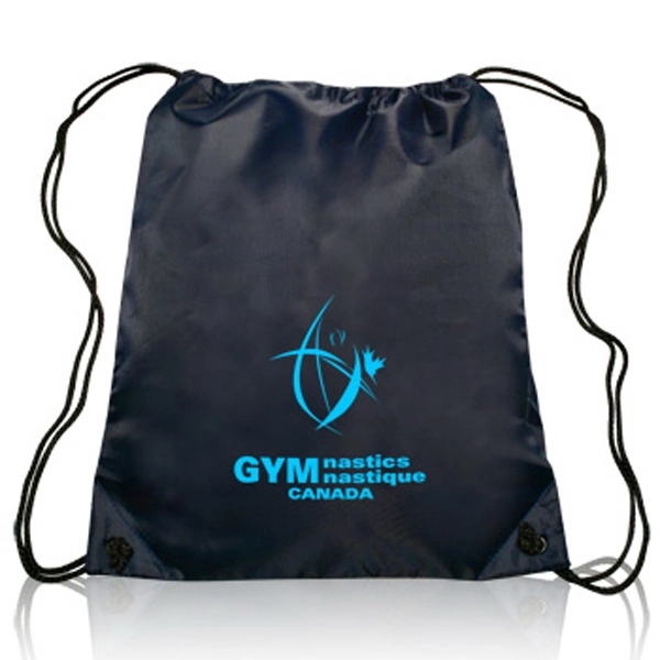 Classic Polyester Drawstring Backpacks - Classic Polyester Drawstring Backpacks - Image 8 of 30