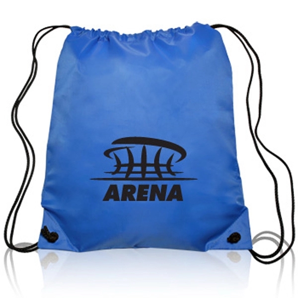 Classic Polyester Drawstring Backpacks - Classic Polyester Drawstring Backpacks - Image 4 of 30