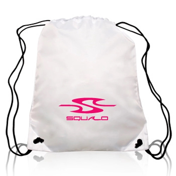 Classic Polyester Drawstring Backpacks - Classic Polyester Drawstring Backpacks - Image 3 of 30