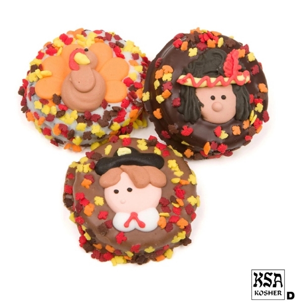 Thanksgiving Chocolate Dipped & Decorated OreoS