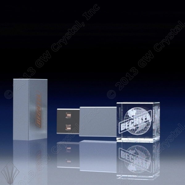Cube Crystal Flash Drive - 32GB - Cube Crystal Flash Drive - 32GB - Image 0 of 0