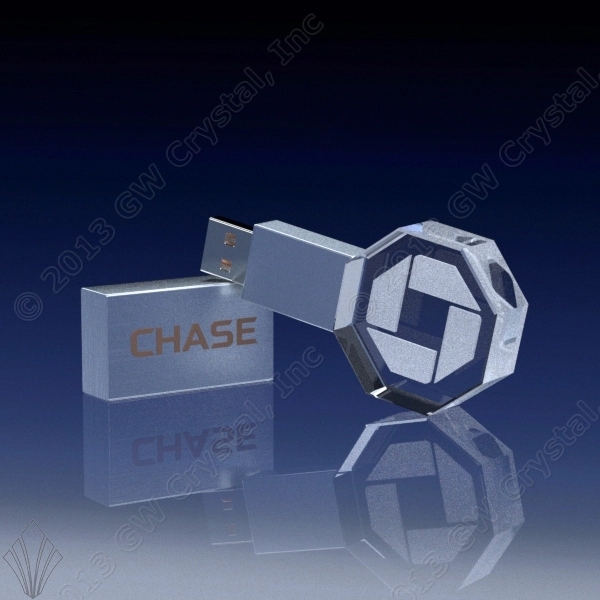 Octagon Crystal Flash Drives - Octagon Crystal Flash Drives - Image 0 of 0