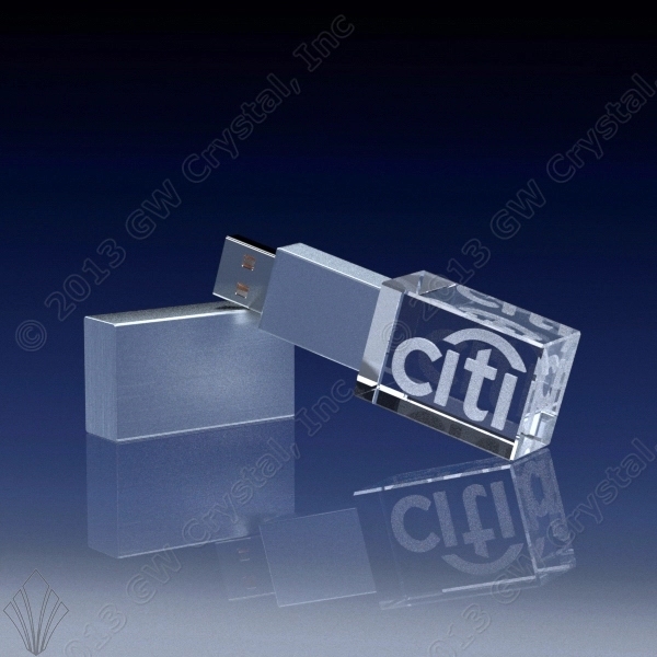 Rectangular Crystal Flash Drive - 32GB - Rectangular Crystal Flash Drive - 32GB - Image 0 of 0