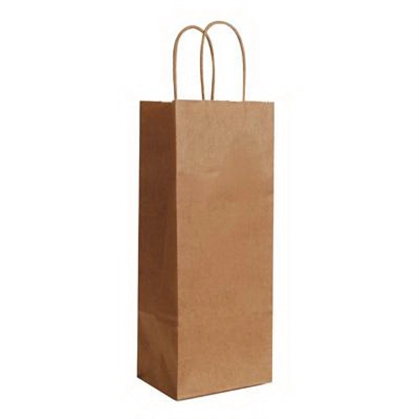 Natural Kraft Shopping Bag (5.5" x 3.25" x 12.5") - Natural Kraft Shopping Bag (5.5" x 3.25" x 12.5") - Image 0 of 0