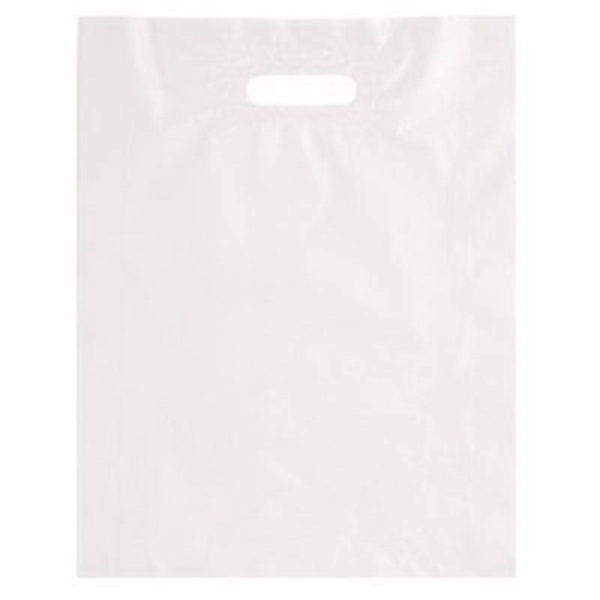 Patch handle bag with side gusset - Patch handle bag with side gusset - Image 1 of 2