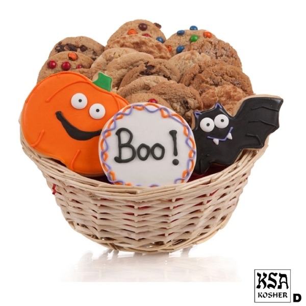 Halloween Cookie Gift Basket - 48pc