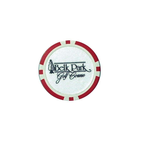 Poker Chip Golf Ball Marker (Full Color) - Poker Chip Golf Ball Marker (Full Color) - Image 0 of 0