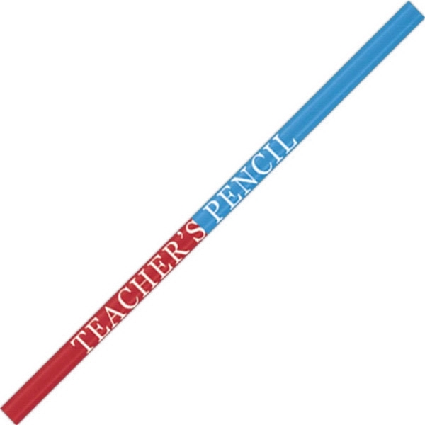 Red and Blue Combo Lead Teacher's Pencil - Red and Blue Combo Lead Teacher's Pencil - Image 1 of 1