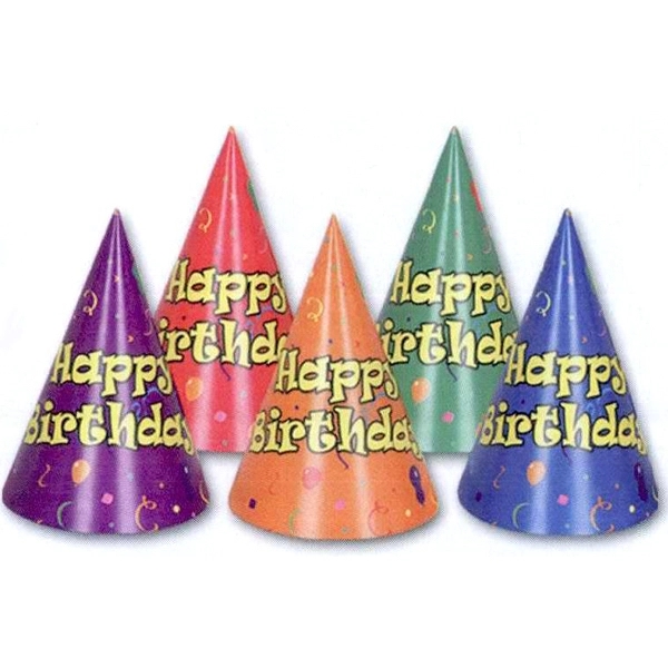 Balloon and confetti birthday hats - Balloon and confetti birthday hats - Image 0 of 0