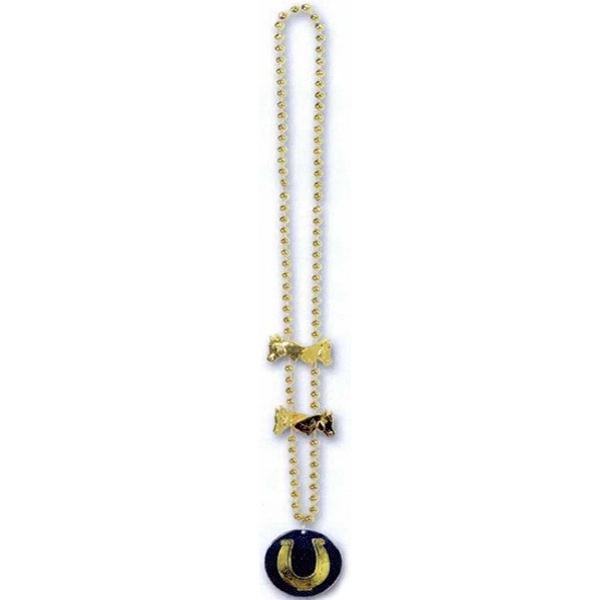 Beads with derby day medallion - Beads with derby day medallion - Image 0 of 0
