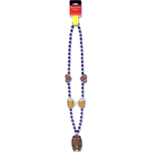 Oktoberfest beads w/ keg medallion - Oktoberfest beads w/ keg medallion - Image 0 of 0