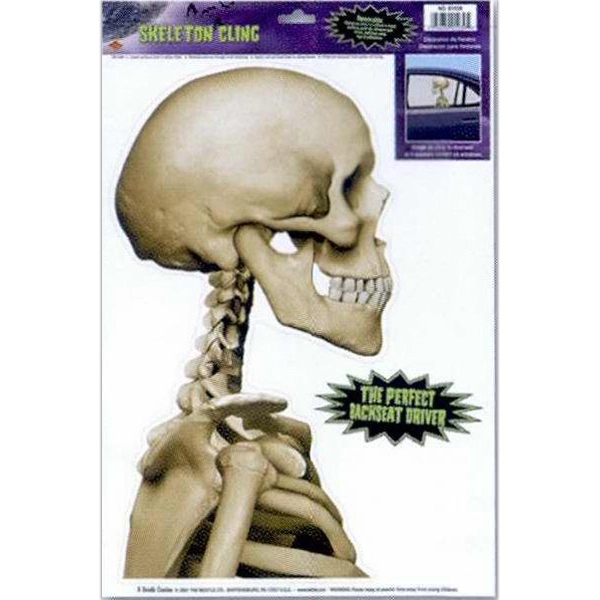 Skeleton Backseat Driver Cling - Skeleton Backseat Driver Cling - Image 0 of 0
