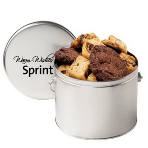 1/2 Gallon Gourmet Cookie Tin - 1/2 Gallon Gourmet Cookie Tin - Image 6 of 14